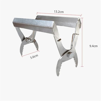 Bee Hive Frame Grip 2pcs Stainless Steel Bee Hive Frame Holder Lifter Grip Tool for Beehive Frame Tongs Honey Bee Tools for Beekeeeper