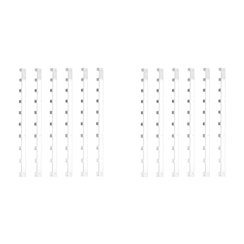 12-Piece Metal Beehive Frame Spacer Strips, Bee Box Spacing Tool for Beekeeping Equipment
