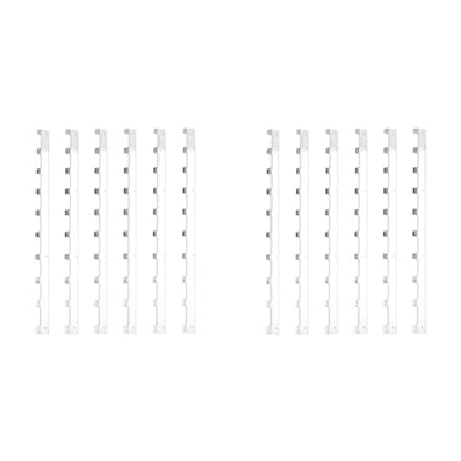 12-Piece Metal Beehive Frame Spacer Strips, Bee Box Spacing Tool for Beekeeping Equipment