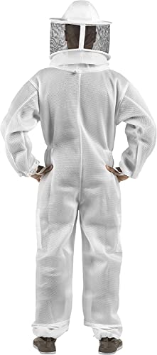 Bees & Co U83 Ultralight Beekeeper Suit with Round Veil - size: XX-Small