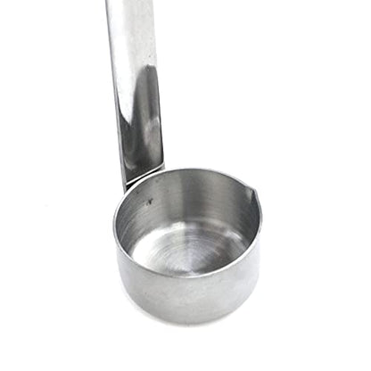 2pcs Stainless Steel Wine Dipper Long Handle Beer Pouring Ladle with Hook Ladle,25ml - size: 25ml