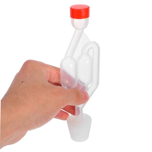 Healifty 3-Piece S-Shape Fermentation Set Stopper for Home Brewing Wine Making and Pickling
