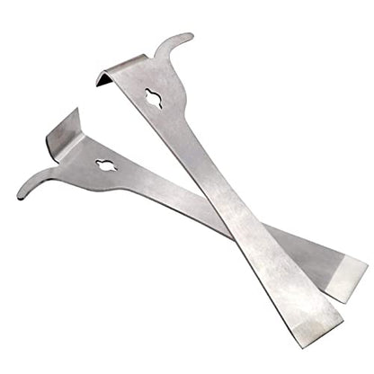 3pcs Hive Scraper Tools J-Hook Polished Stainless Steel Multifunction Beekeeping Tools Beekeeping Equipment Bee Hive Hand Tool Beekeepers Supplies