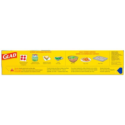 Glad Press'n Seal Plastic Food Wrap | 70 Square Foot | Roll | Pack of 2 - size: 70 Sq Ft (Pack of 2)