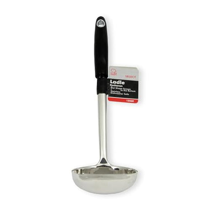 Chef Craft Select Ladle, 12 inch, Stainless Steel - size: 12 inch, style: Ladle