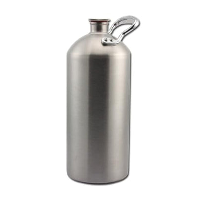 Mini Stainless Steel Beer Keg,Beer Keg,Stainless Steel Beer Barrel with Seal Knob Cover for Home Kitchen Brewing Beer,for Camping Hiking Homebrewing Keep Beverage Fresh,3.6 Liters - size: 3.6 Liters