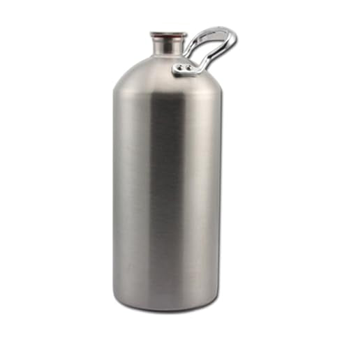 Mini Stainless Steel Beer Keg,Beer Keg,Stainless Steel Beer Barrel with Seal Knob Cover for Home Kitchen Brewing Beer,for Camping Hiking Homebrewing Keep Beverage Fresh,3.6 Liters - size: 3.6 Liters