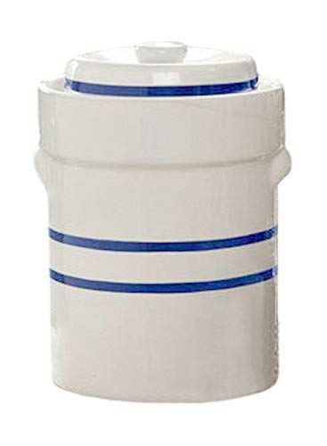 Ohio Stoneware 3 Gallon Fermentation/Preserving Crock Set - Great for Pickling and Sauerkraut