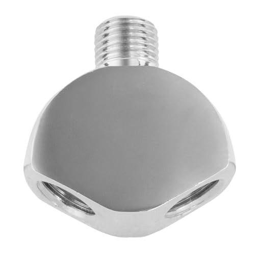 Kegco LH BF13R06 Co2 Regulator Y Splitter, Chrome