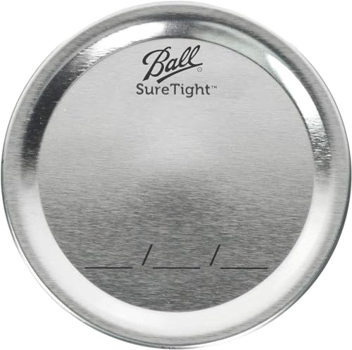 Ball Regular Mouth Mason Glass Jar Lids (24-Count), Silver