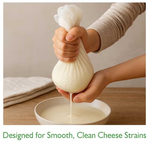 Urban Villa Grade 100 XL Cotton Cheese Cloth 36x36 Inch, Reusable with Finished Edges 100% Unbleached Cotton Cheese Cloth Fine Mesh Butter Muslin Cloth for Straining, Cheese Making, Cooking & Baking - color: Natural Beige, size: 36 x 36 inches / 1 piece