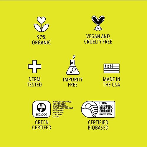 Lemyn Organics Medical‑Grade Hand Sanitizer Gel – 97 % Organic | 70 % USP Ethyl Alcohol | Moisturizing Aloe + Hyaluronic Acid | Freshly Made in USA | 12oz Bottle with Pump (PACK OF 4) - size: 12 Fl Oz (Pack of 4)