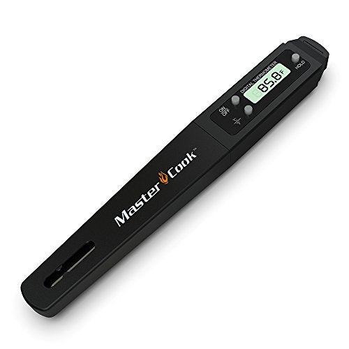 MASTER COOK Digital Meat Thermometer, Pocket Size Instant Read Food Thermometer, Quick Accurate for Steak, Pork, Chicken, Smoker,BBQ Grill, Cooking