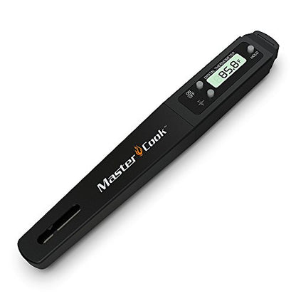 MASTER COOK Digital Meat Thermometer, Pocket Size Instant Read Food Thermometer, Quick Accurate for Steak, Pork, Chicken, Smoker,BBQ Grill, Cooking