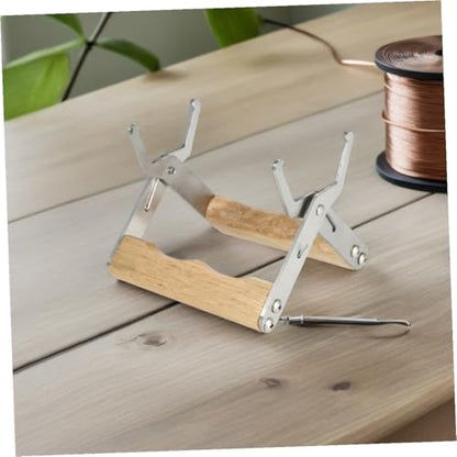 GALPADA 3pcs Bee Hive Frame Grip with Wood and Stainless Steel, Ergonomic Beekeeping Frame Holder Minimizing Disturbance, for Inspection and Honey Harvesting by Hobbyists and Professionals