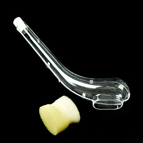 6 Pieces Queen Catcher Pipe Type Queen Catcher Plastic Queen Catcher Pipe Bee Queen Catch Cage Beekeeping Equipment Professional Beekeeping Tool, Transparent