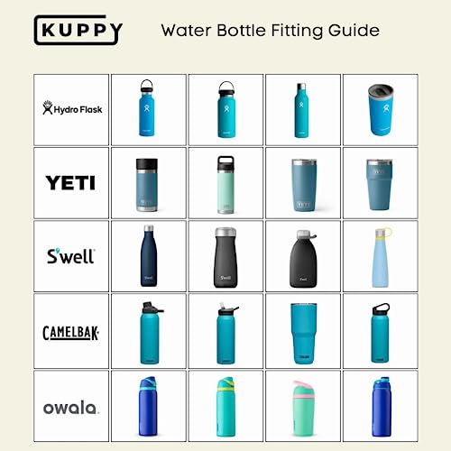 Kuppy Silicone Water Bottle Drying Rack - Fast-Dry Bottle Dryer for 20-64oz Cups - Reusable Food Storage Bag Drying Rack - Compatible with Stanley, Owala, Stasher (Green, 4-Pack) - color: Green