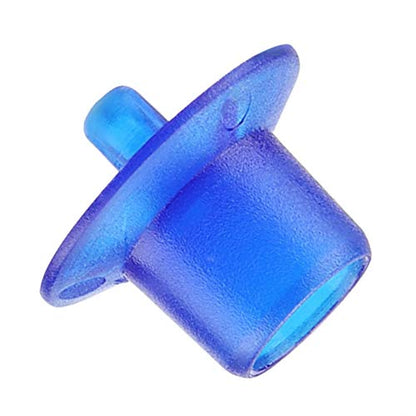 BRRNOO Beekeeping Queen Grafting Cell Cups 50pcs Plastic Beekeeping Supplies for Apiculture 0.74x0.63 Inches Blue