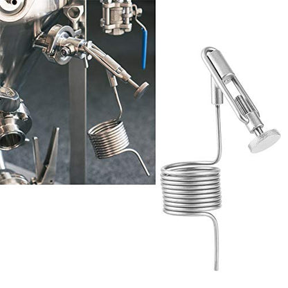 304 Stainless Steel Sampling Valve Defoamer for Beer Brewing Homebrew Fermenter Easy Install Accessory