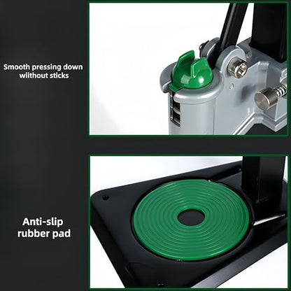 Manual Beer Bottle Capper, Home Brewing Beer Bottle Capping Machine, Bench Stand Beer Bottle Sealer with Adjustable Height for 26mm Cap, Anti-Slip Rubber Pad Labor-Saving Handle