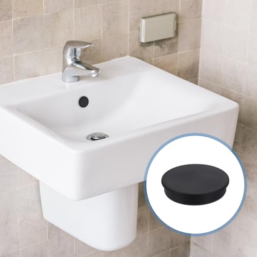 uxcell Silicone Hole Plug, Waterproof Round Rubber Stoppers Bottle Seal Plugs Tube Pipe End Caps for 77mm/3.03" Hole for Bathtub Bottle, Black - size: 77mm/3.03"