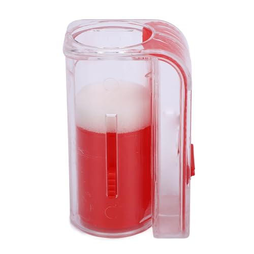 Queen Bee Marking Kit, Marking Bottle, 0-99 Number Sticker, Tweezers, Plastic Material, for Beehive Management, Beekeeper Supplies (Red) - color: Red