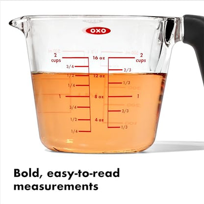OXO Good Grips 2 Cup Glass Measuring Cup - size: 2 Cup (No Lid)
