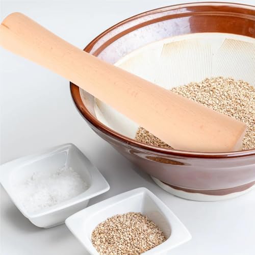 Sauerkraut Pounder for Mason Jars Wooden Pickle Stick Vegetable Fermentation Tamper Sauerkraut Crusher Masher Tool For Grinding Crushing