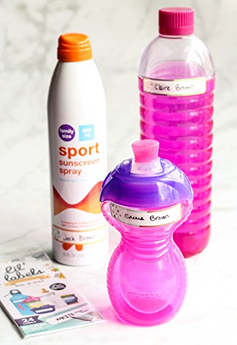 Bottle Labels, Write-On, Waterproof Labels, Self-Laminating for Baby Bottles for Daycare, Dishwasher-Safe (Variety Set of 3) - color: Variety Set of 3