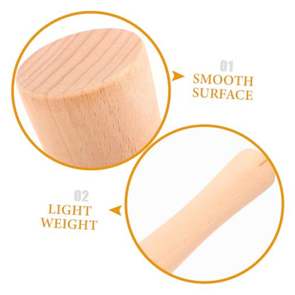 Wooden Pickle Stick Fermenting Tool Sauerkraut Maker Pestle Set Canning Weights