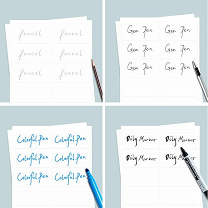 2"×4" Shipping Labels 300 Labels Sticker Paper for Laser/Ink Jet Printer mailing Labels 8.5"×11" White 10 per Sheet - size: 2"×4"(10-up), style: 30 sheets