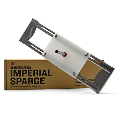 Imperial Sparge Stainless Steel Arm - Adjustable Width For All Grain Home Brewing