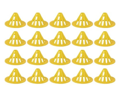 Queen Bee Cage 50Pcs Beehive Entrance Exit Cone Plastic One Way Gate Beekeeping Supplies for Beekeeping Supplies