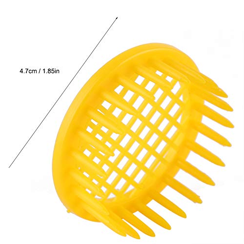 HERCHR 12Pcs Queen Bee Rearing Tool, Reusable Plastic Queen Rearing System Beekeeping Grafting Kit Tool Easy to Use Beekeeping Supplies for Outdoor Beekeeping Beekeepers