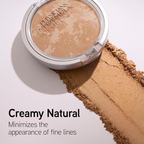 Physicians Formula Mineral Wear Talc-Free Face Powder, Light Coverage Mineral Makeup for Sensitive Skin – Creamy Natural - color: Creamy Natural