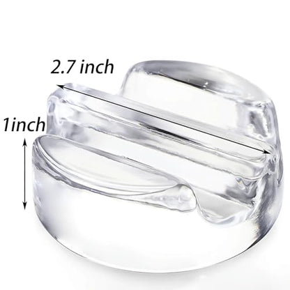 TOPZEA 9 Pack Fermentation Glass Weights with Easy Grip Handle for Wide Mouth Mason Jar Canning Pickling Jars, Glass Fermentation Weights Fermenting Kit for Sauerkraut, Kimchi and More