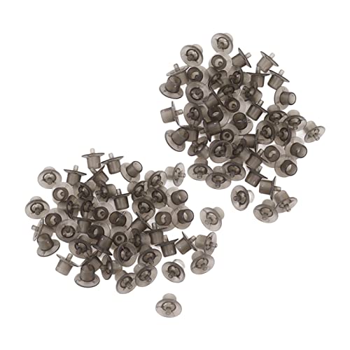 Kavolet 100PCS Queen Bee Rearing Cup Plastic Beekeeping Supplies, Queen Bee Cell Cup Rearing Kit Vivid Color for Beekeeper - Cell Apiculture Grafting Tool (Grey) - color: Grey