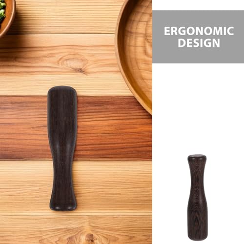 Ipetboom 2pcs Kitchen Food Masher Wooden Pestle Food Grinding Stick Tool Sauerkraut Pounder Sauerkraut Pounder Kitchen Utensils for Bartender and Home Use