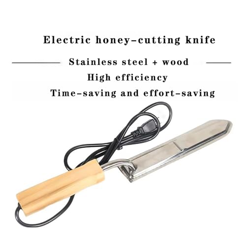 Electric Bee Honey Uncapping Knife Stainless-Steel Constant Temperature Bee Knife Scraper Honey Extractor Beekeeping Equipment Tools