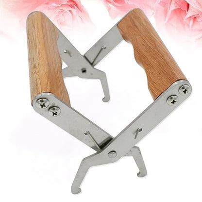 Stainless Steel Beekeeping Frame Grip Holder Tool Durable Beekeeper Equipment for Lifting Design for Easy Hive Management