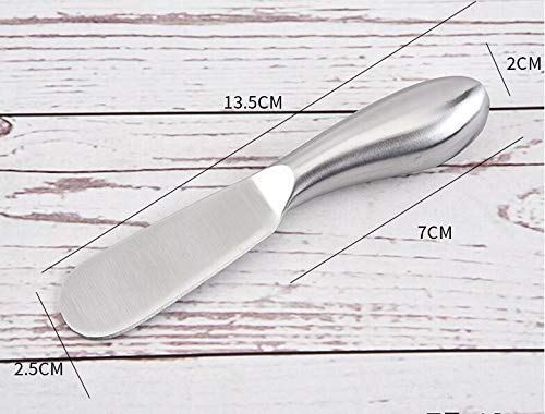 WOIWO 1PCS Stainless Steel Butter Knife Butter Knife Versatile Cheese Cheese Knife Household Kitchen Baking Tool