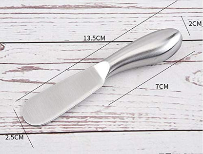 WOIWO 1PCS Stainless Steel Butter Knife Butter Knife Versatile Cheese Cheese Knife Household Kitchen Baking Tool