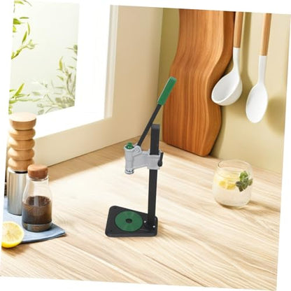 Uonlytech Manual Bottle Capper for Beer and Soda Bottles, Desktop Handheld Capping Tool with Removable Design, Suitable for Home Brewing and Carbonated Beverage Packaging