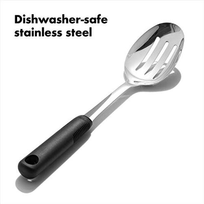 OXO Good Grips Stainless Steel Slotted Spoon - style: Slotted Spoon