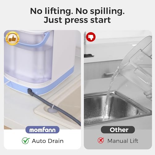MOMFANN EasePure Pro Baby Bottle Washer, Upgraded 4-in-1 Bottle Washer and Sterilizer and Dryer, Deep Clean for Bottles, Pump Parts & Baby Essentials, Time-Saving Effortless Baby Care - size: Standard