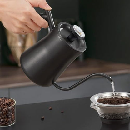 Frothy Milk Thermometer, Instand Read Dial Thermometer, Stainless Steel Coffee Temperature Meter Probe Thermometer With Adjustable Clip For Coffee Pot