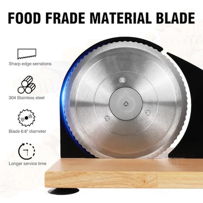 vanerepok Manual Bread Slicer Adjustable Thickness for Homemade Sourdough | Hand Crank Bread Cutter with Scale & Stable Suction Cups & Wood Base for Even Slicing Perfect Baking Gift for Home Bakers - color: Black