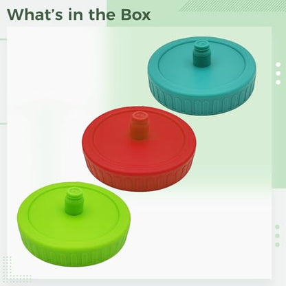 3PCS Mason Fermenting Lid Airlock Fermentation Lid Pickle Lid for Preserving