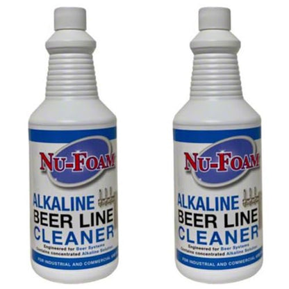 Nu-Foam Alkaline Beer Line Cleaner, (2)