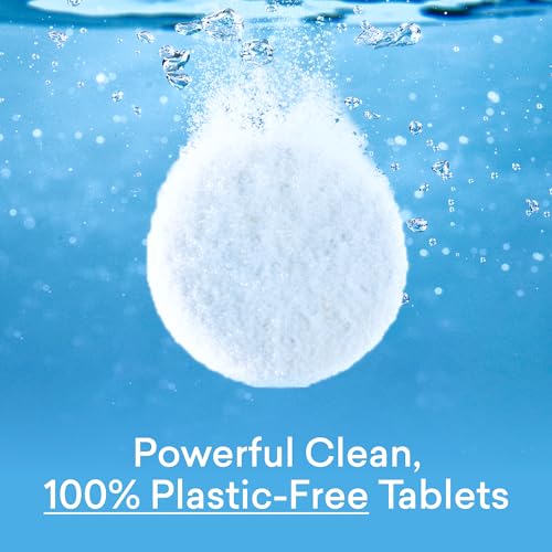 BLUELAND Toilet Bowl Cleaner Tablets, 14 Count (Pack of 2), Lemon Cedar, Plastic-Free, No Harsh Chemicals, Plant-Based, Septic-Safe, Removes Lime, Rust, Hard Water and Toilet Ring Stains - size: 14 Count (Pack of 2)